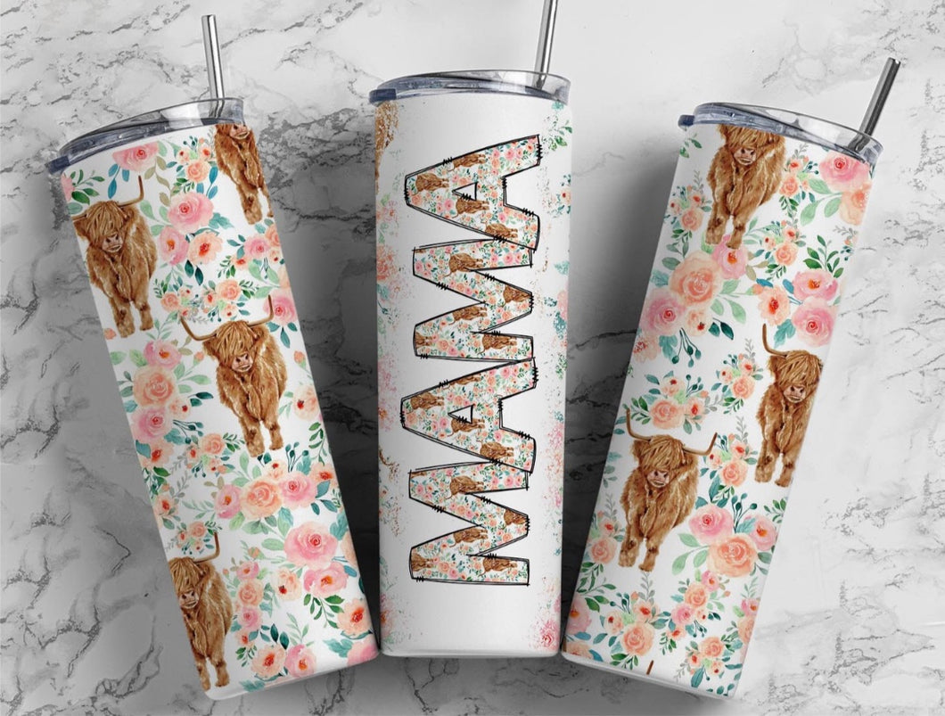 Mama cattle tumbler