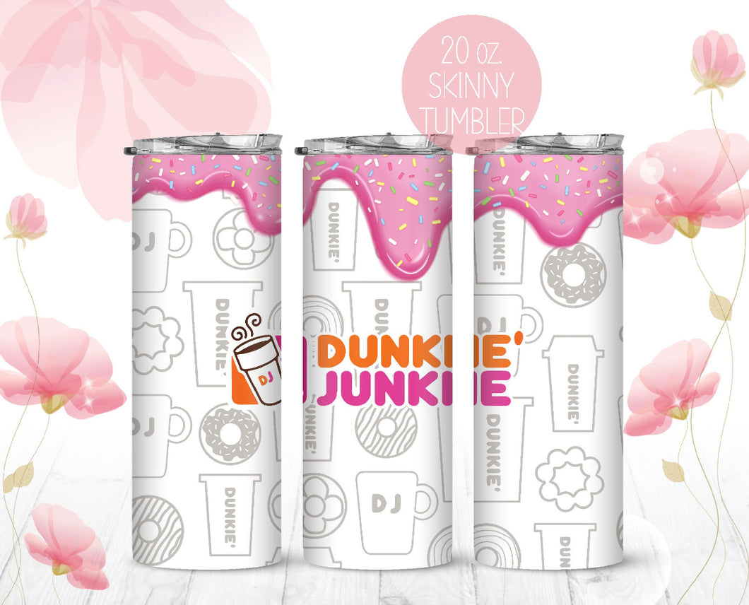 Coffee junkie tumbler