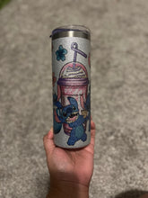 Load image into Gallery viewer, Glitter alien tumbler
